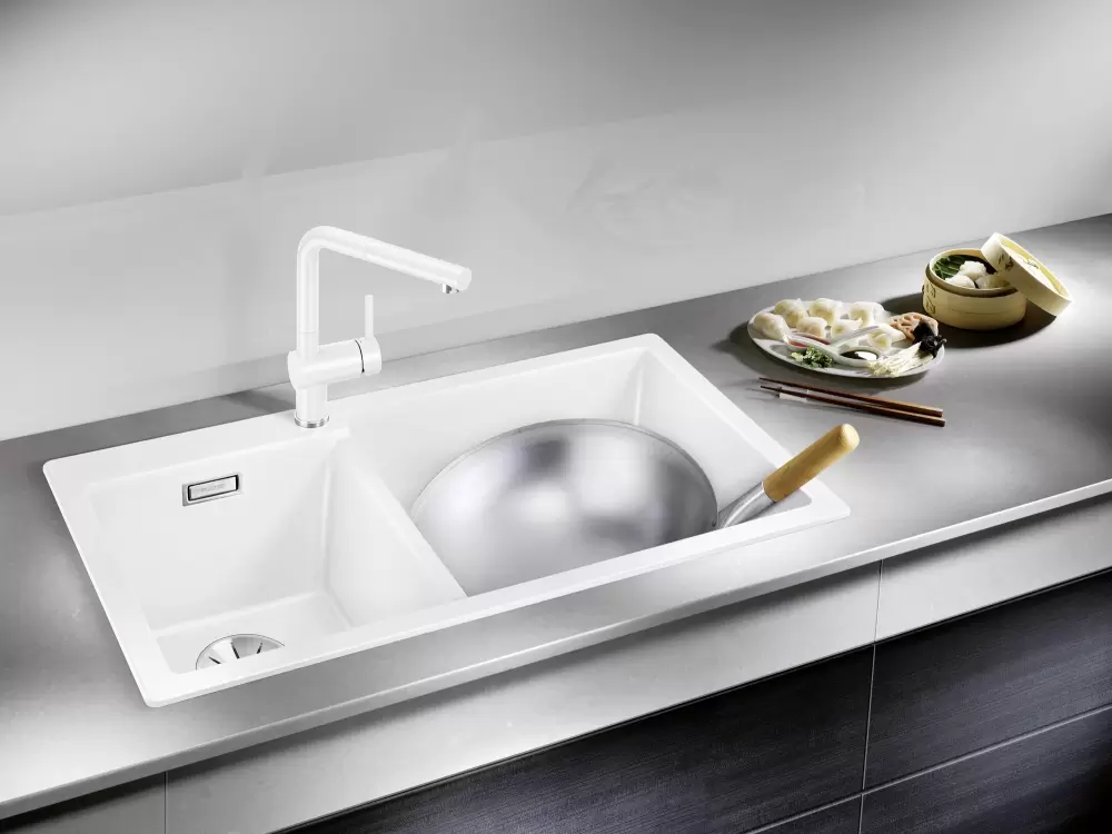 Кухонная мойка Blanco Pleon 9 (правая, черный) фото