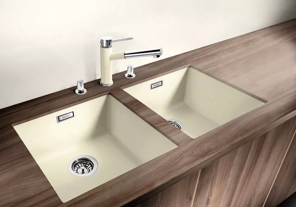 Кухонная мойка Blanco Rotan 400-U (алюметаллик) фото