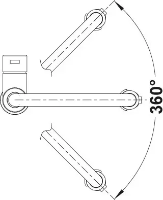 Смеситель Blanco Sonea-S Flexo фото 4