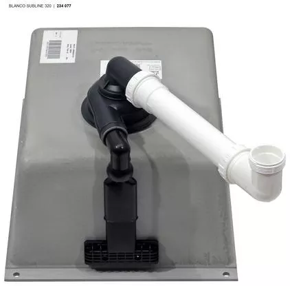 Кухонная мойка Blanco Subline 320-U (жемчужный) фото