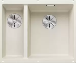 Кухонная мойка Blanco Subline 340/160-U (правая, мягкий белый) фото