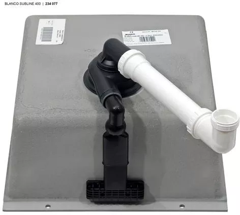 Кухонная мойка Blanco Subline 400-F (вулканический серый) фото