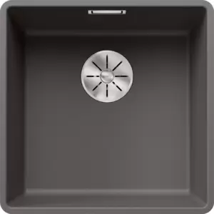 Кухонная мойка Blanco Subline 400-F (вулканический серый) фото