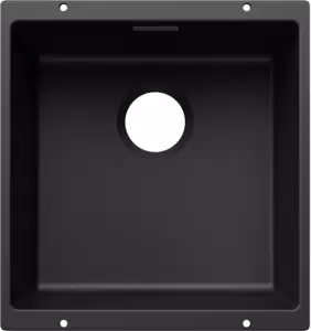 Кухонная мойка Blanco Subline 400-U Coloured Components (черный) фото