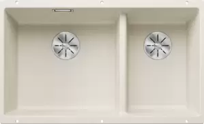 Кухонная мойка Blanco Subline 430/270-U (мягкий белый) фото