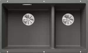 Кухонная мойка Blanco Subline 430/270-U (вулканический серый) фото