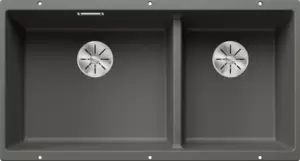 Кухонная мойка Blanco Subline 480/320-U (вулканический серый) фото
