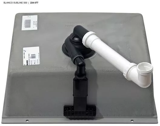 Кухонная мойка Blanco Subline 500-U (мягкий белый) фото