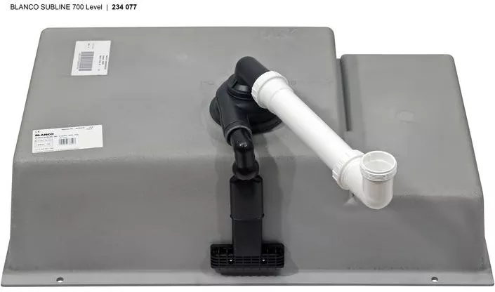 Кухонная мойка Blanco Subline 700-U Level (вулканический серый) фото