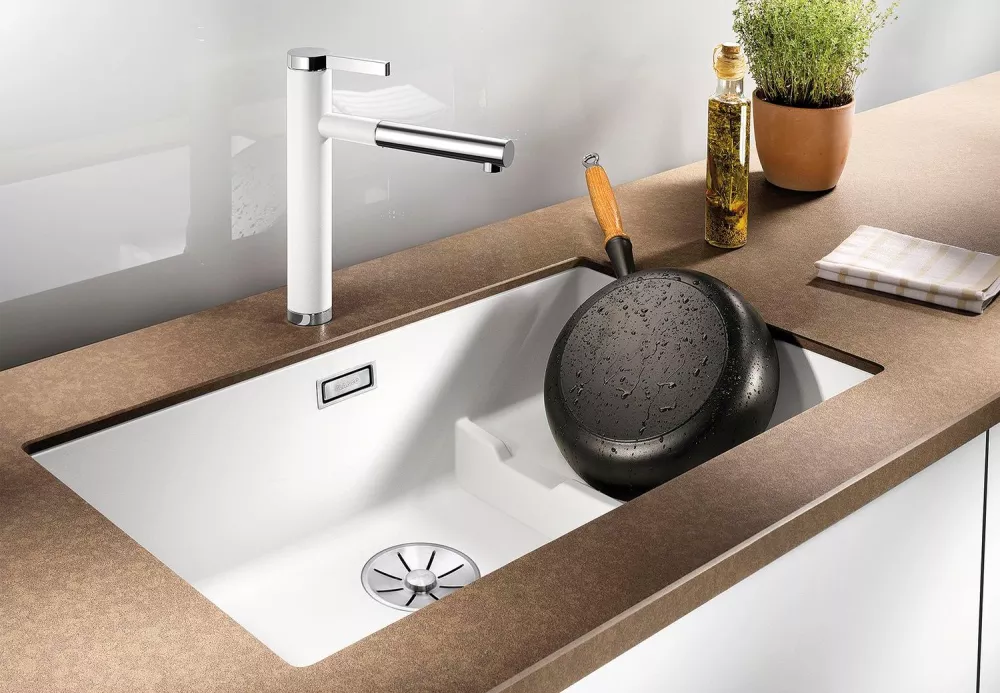 Кухонная мойка Blanco Subline 700-U Level (вулканический серый) фото