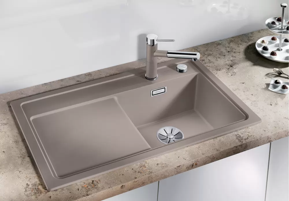 Кухонная мойка Blanco Zenar 45 S (правая, шампань) фото