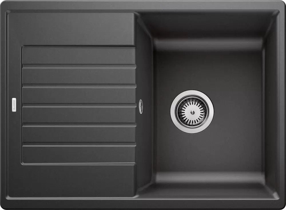 Blanco Zia 45 S Compact (антрацит, с клапаном-автоматом)