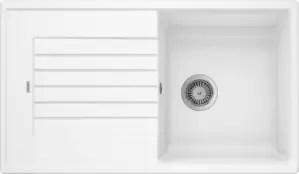 Кухонная мойка Blanco Zia 5 S (белый, с клапаном-автоматом) фото