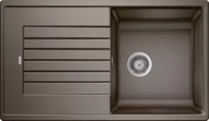 Кухонная мойка Blanco Zia 5 S (кофе, с клапаном-автоматом) фото