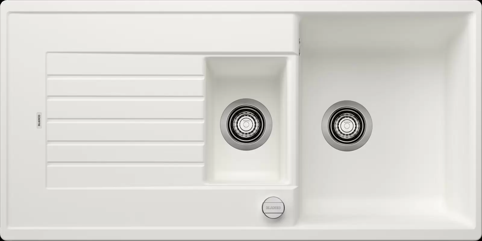 Blanco Zia 6 S (белый, с клапаном автоматом)