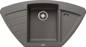 Кухонная мойка Blanco Zia 9 E (вулканический серый) фото
