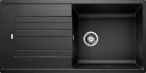Кухонная мойка Blanco Zia XL 6 S (черный, с клапаном-автоматом) фото