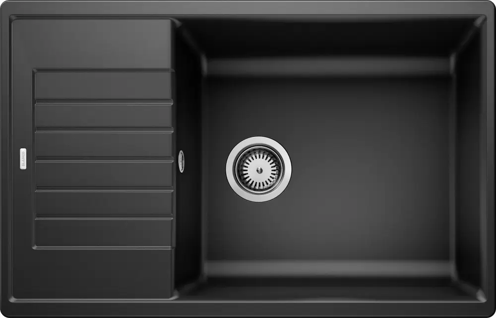 Blanco Zia XL 6 S Compact (черный, с клапаном-автоматом)