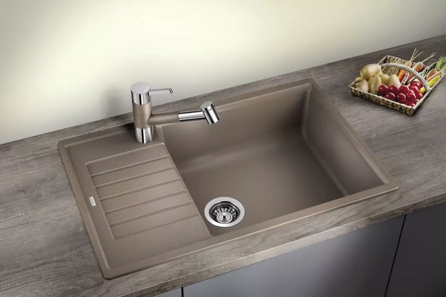 Кухонная мойка Blanco Zia XL 6 S Compact (мягкий белый) фото