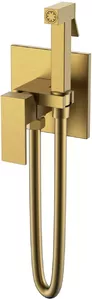 Смеситель гигиенический Boheme Qubic Bronze 477-BR фото