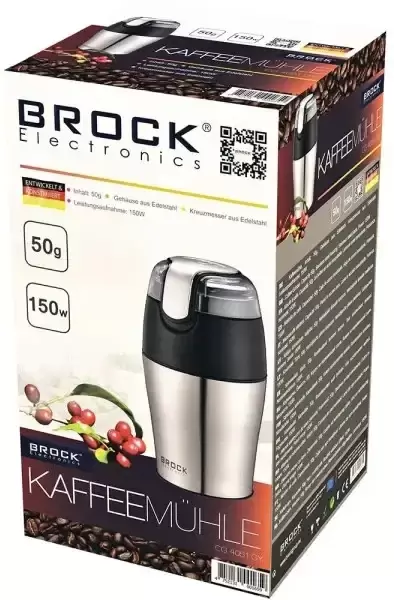 Электрическая кофемолка Brock CG 4051 GY фото