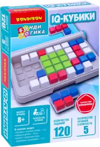 Настольная игра Bondibon БондиЛогика IQ-Кубики ВВ5955 фото