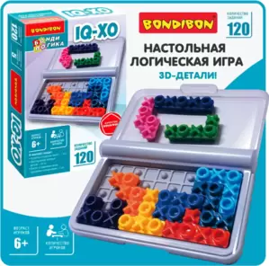 Настольная игра BONDIBON БондиЛогика IQ-Xo ВВ5843 фото