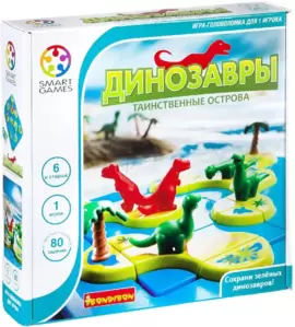 Настольная игра Bondibon Динозавры.Таинственные острова фото