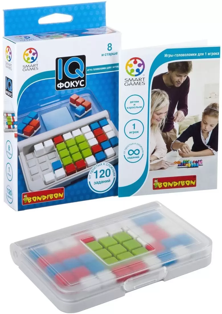 Настольная игра Bondibon IQ-Фокус фото 4