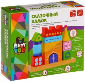 Игрушка-конструктор Bondibon Сказочный замок ВВ1095 фото