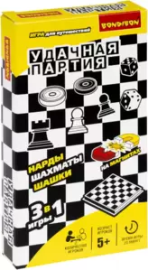 Набор настольных игр Bondibon Удачная партия ВВ0686 фото