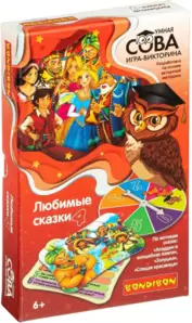 Настольная игра Bondibon Умная сова. Любимые сказки 4 ВВ4840 фото