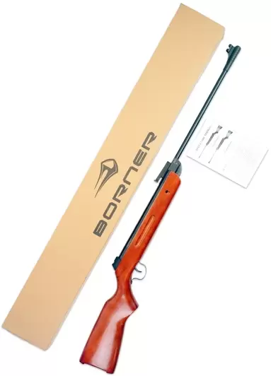 Пневматическая винтовка Borner Chance Wood Safe (дерево, 3 Дж) 4,5 мм фото