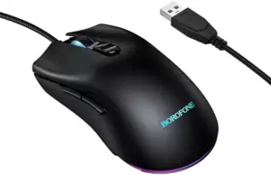 Игровая мышь Borofone BG18 (черный) фото