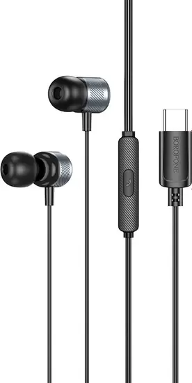 Наушники Borofone BM93 USB Type-C (черный) фото