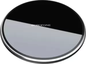 Беспроводное зарядное Borofone BQ3 (черный) фото