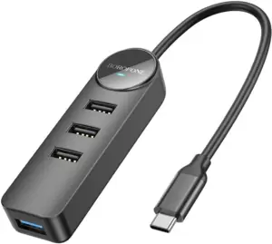 USB-хаб Borofone DH5 USB Type-C фото