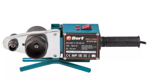 Аппарат для сварки полипропиленовых труб Bort BRS-2000 фото 3