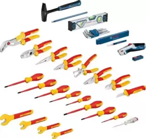 Электромонтажный набор Bosch 1600A02NG4 (37 предметов) фото