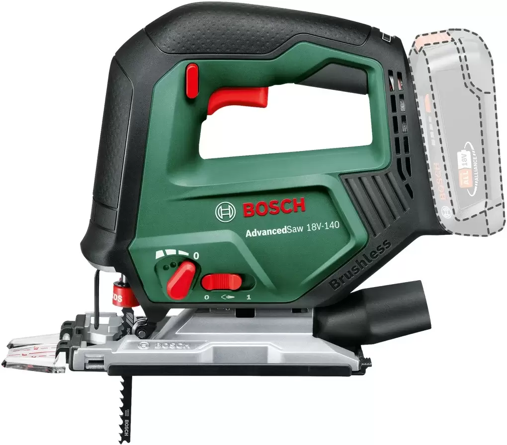 Лобзик Bosch AdvancedSaw 18V-140 (0.603.013.000) фото