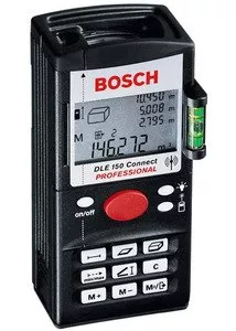 Лазерный дальномер Bosch DLE 150 Connect Professional фото