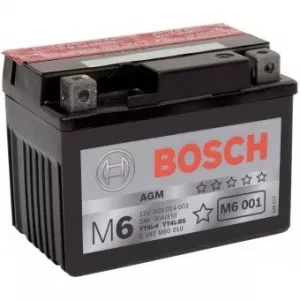 Аккумулятор Bosch M6 AGM M6001 503014003 (3Ah) фото
