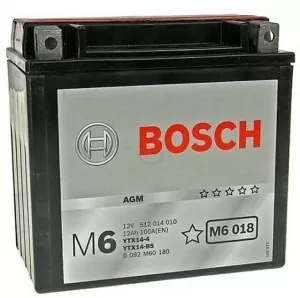 Аккумулятор Bosch M6 AGM M6018 512014010 (12Ah) фото