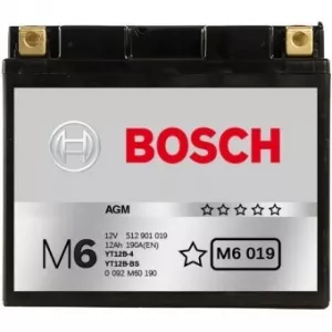 Аккумулятор Bosch M6 AGM M6019 512901019 (12Ah) фото