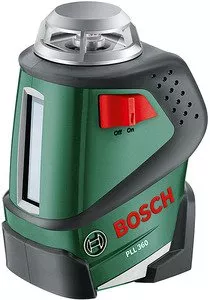 Линейный лазерный нивелир Bosch PLL 360 Set фото