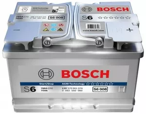 Аккумулятор Bosch S6 AGM S6001 570901076 (70Ah) фото