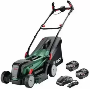 Газонокосилка электрическая Bosch UniversalRotak 2x18V-37-550 06008B9E00 (с 2-мя АКБ) фото