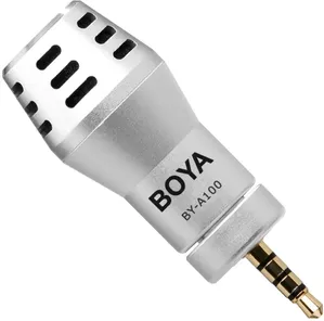 Проводной микрофон BOYA BY-A100 (серебристый) фото