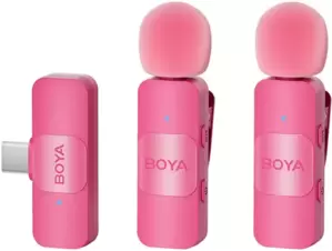 Радиосистема BOYA BY-V20 Pink фото