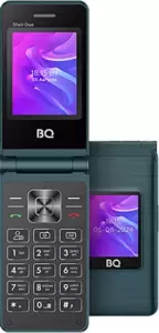 Мобильный телефон BQ BQ-2412 Shell Duo (бирюзовый) icon